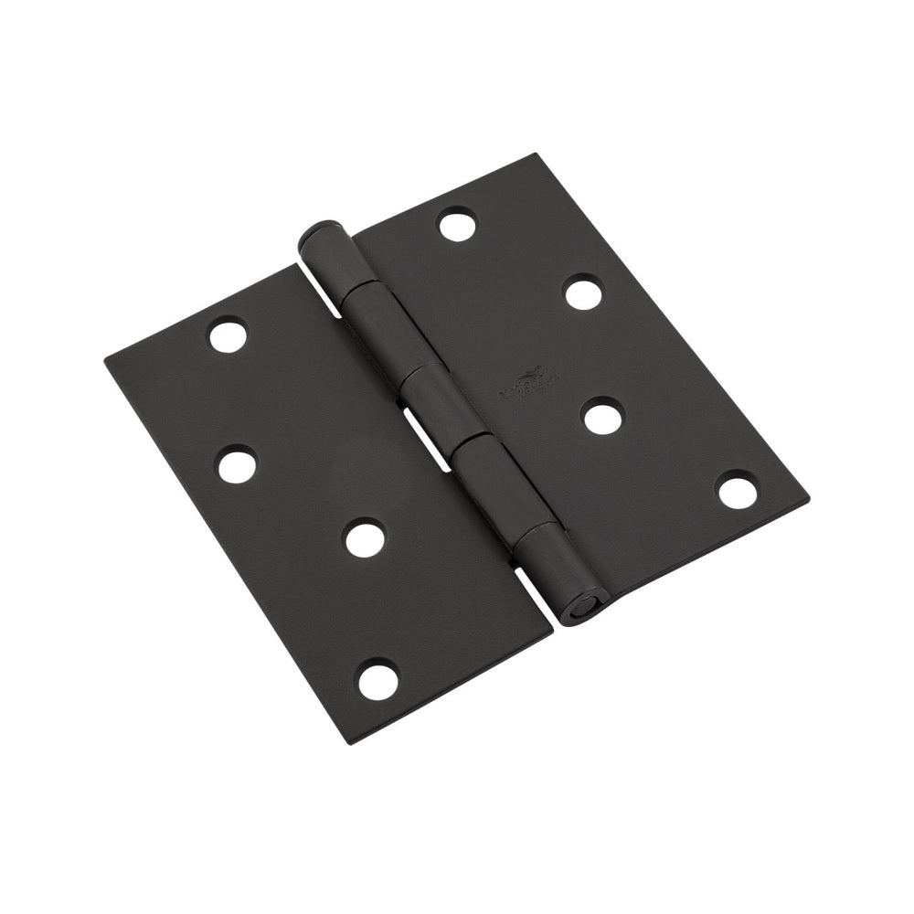 National Hardware N830-426 Door Hinge, 4 Inch, Black