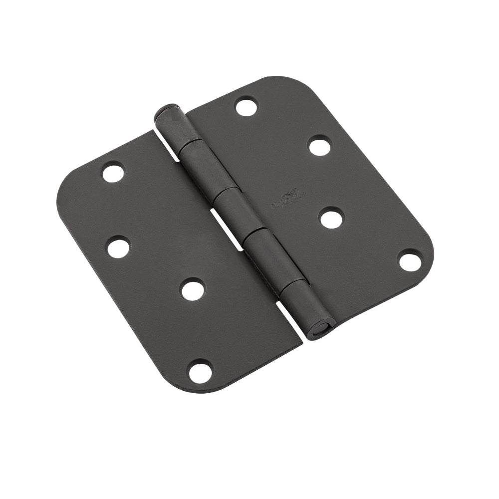 National Hardware N830-429 Door Butt Hinge, 4 inch, Black