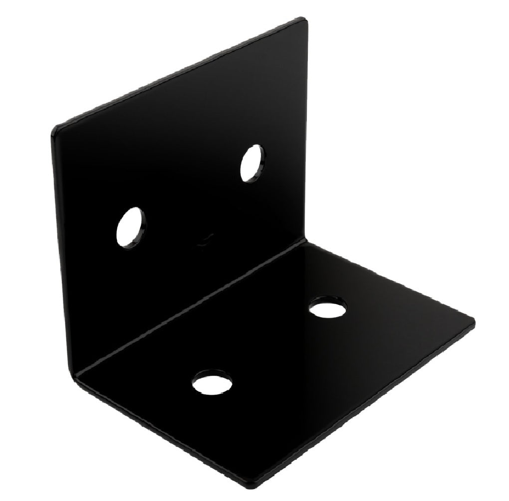 National Hardware N800-202 Heavy Angle, Steel, Black