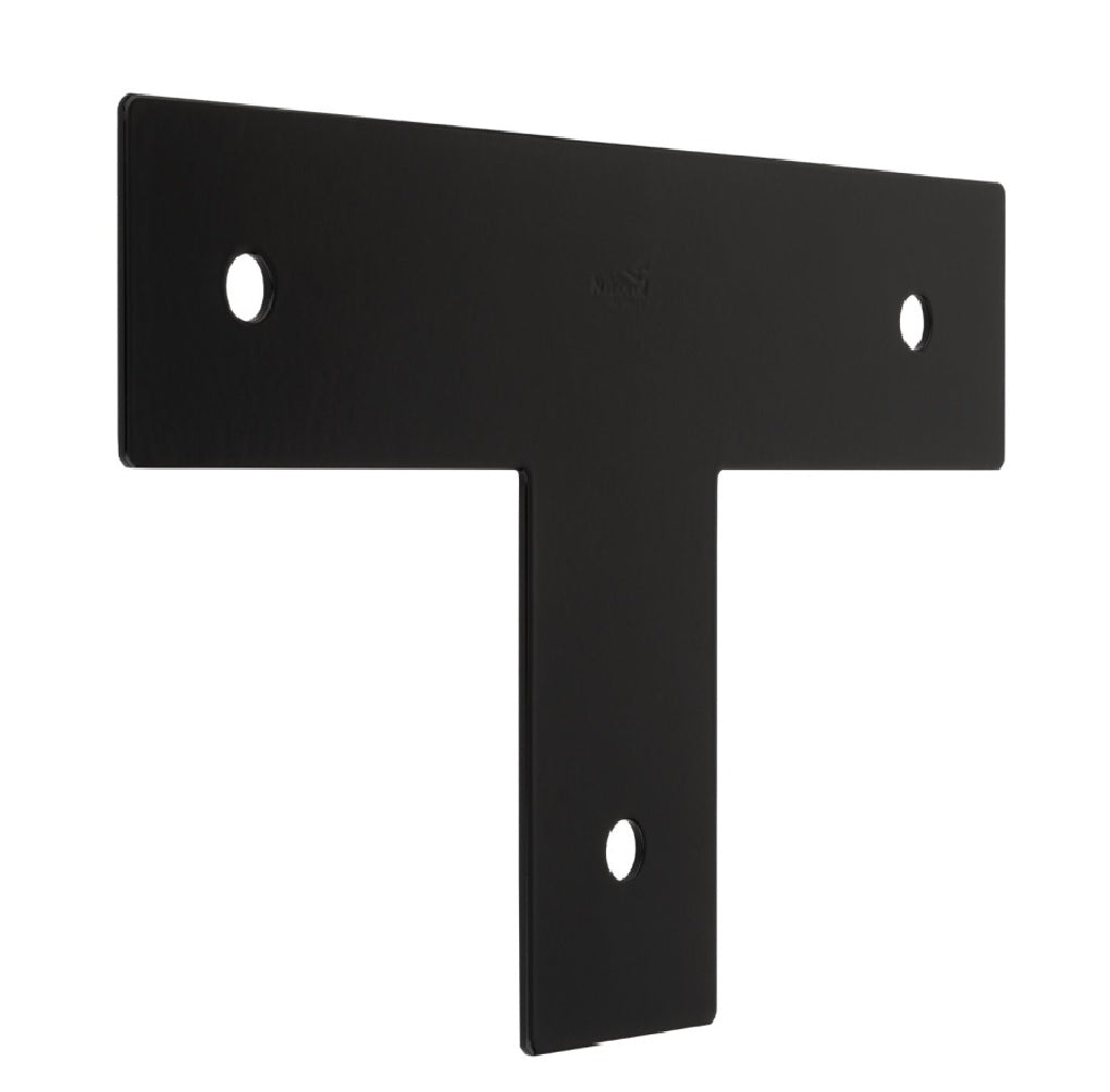 National Hardware N800-212 T Strap, Black, Steel