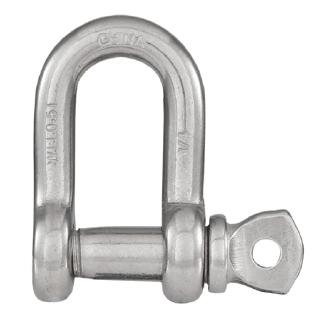 National Hardware N100-354 D-Shackle, Stainless Steel