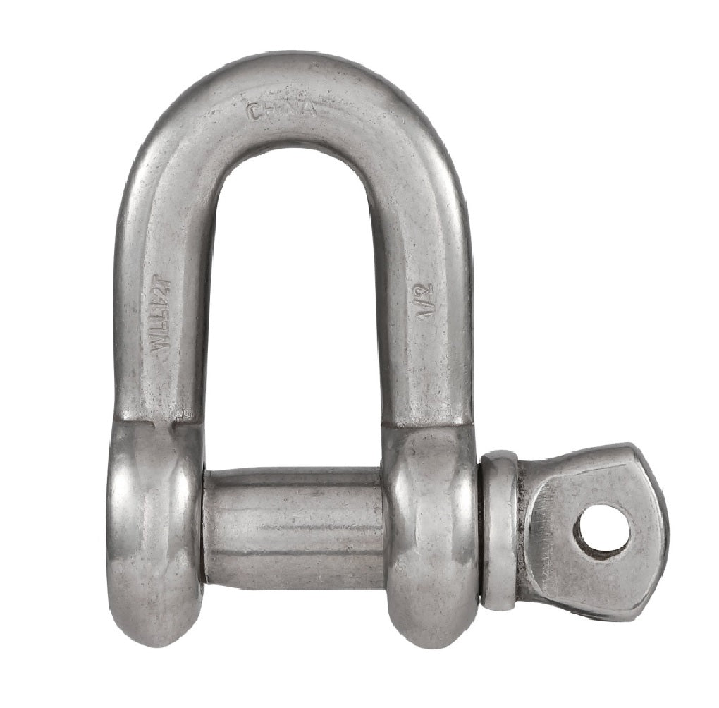 National Hardware N100-357 D-Shackle, Stainless Steel