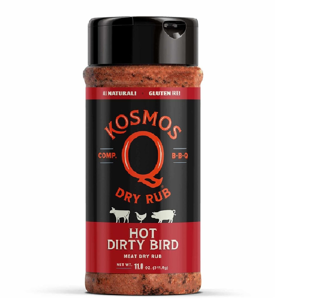 Kosmos Q RUB-DBH-SHK Dirty Bird Hot Dry Rub, 11 oz