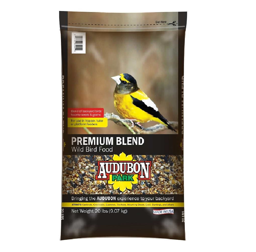 Audubon Park 12772 Wild Bird Food, Premium Blend, 20 lb