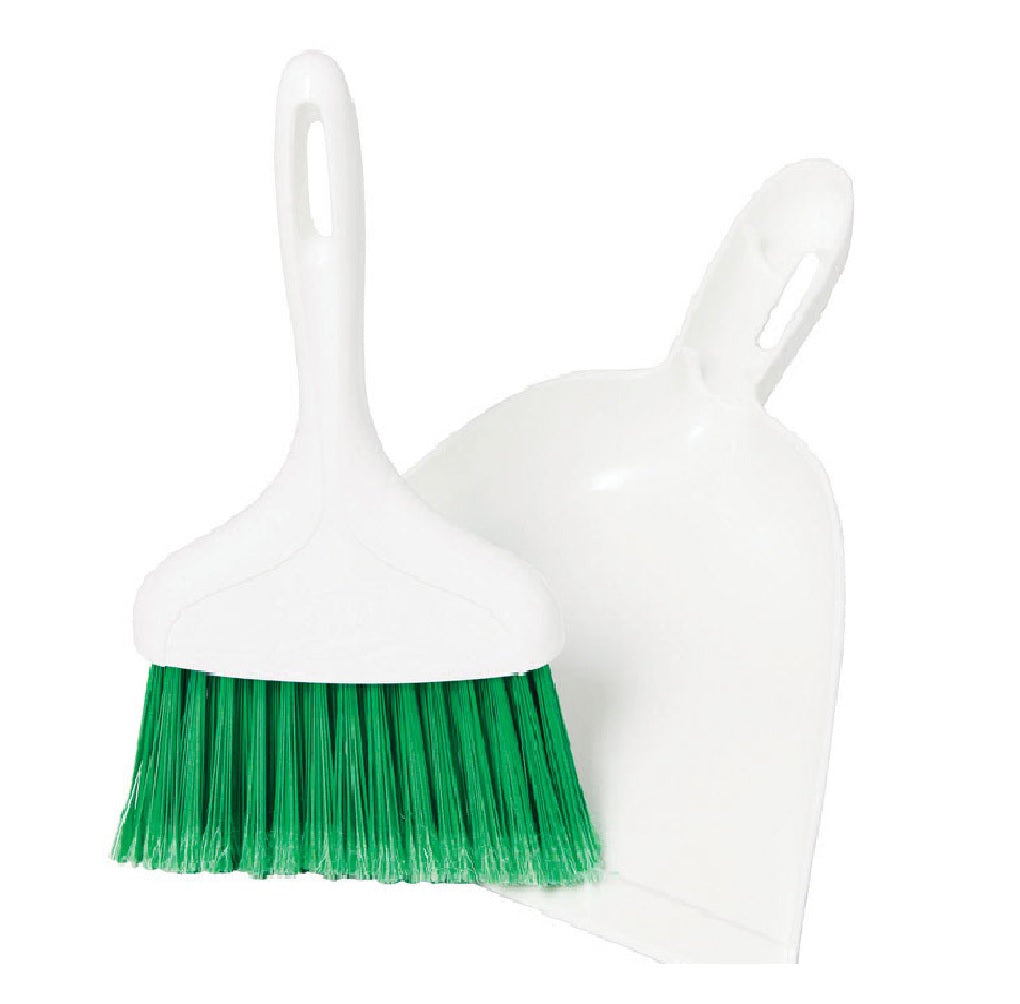 Libman 1031 Handheld Soft Broom with Dustpan, Polypropylene