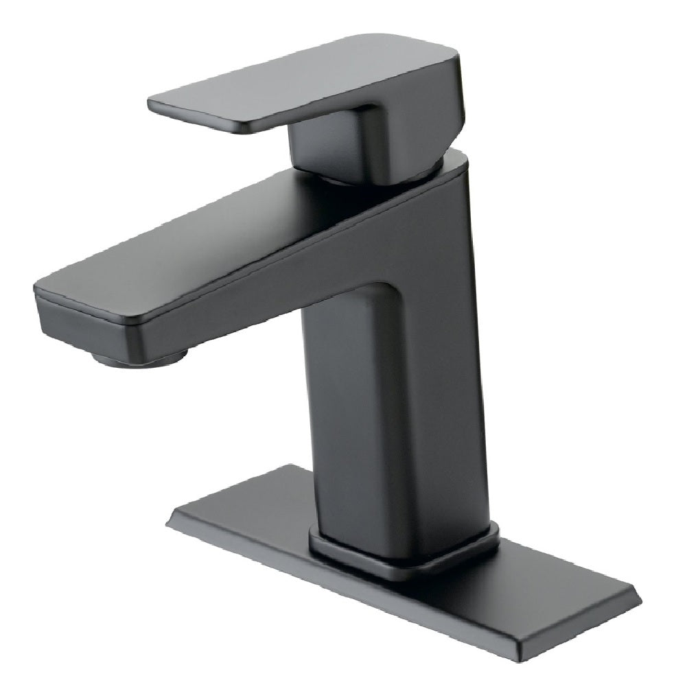 Boston Harbor FS6A0215BL Lavatory Faucet, Matte Black