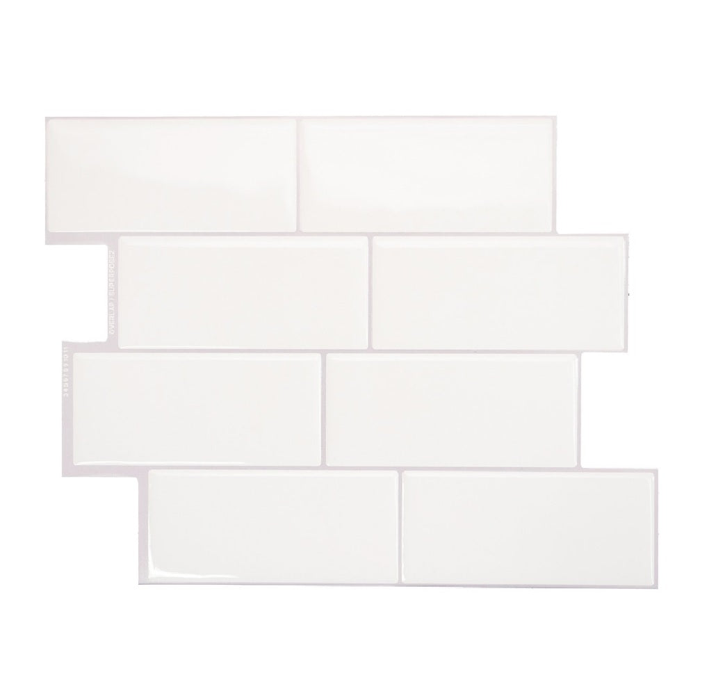 Smart Tiles SM1100G-04-QG Mosaik Series Wall Tile, Resin