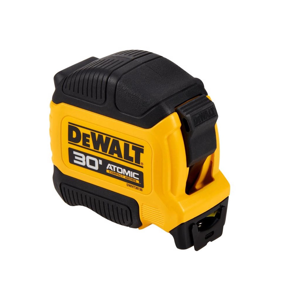 DeWalt DWHT38130S Compact Tape Measure, Black/Yellow
