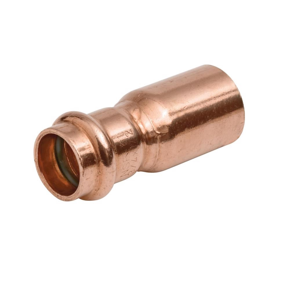 Nibco 9008305PCU Wrought Copper Reducing Coupling, 1 Inch X 3/4 Inch