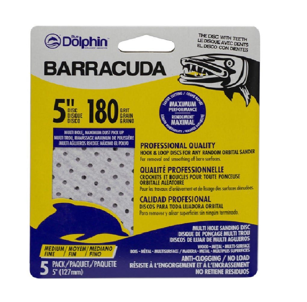 Blue Dolphin SP NL5M5 180 Barracuda Sanding Disc