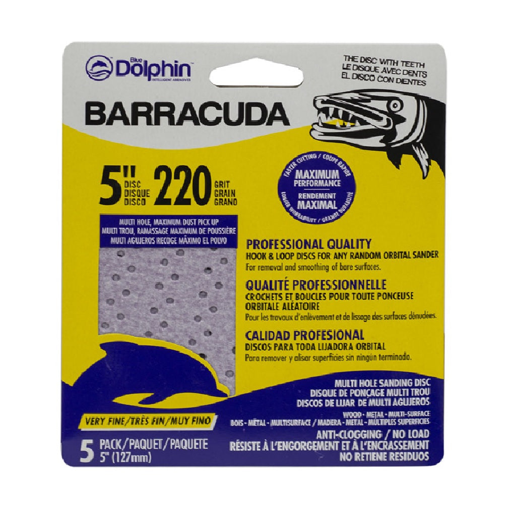 Blue Dolphin SP NL5M5 220 Barracuda Sanding Disc