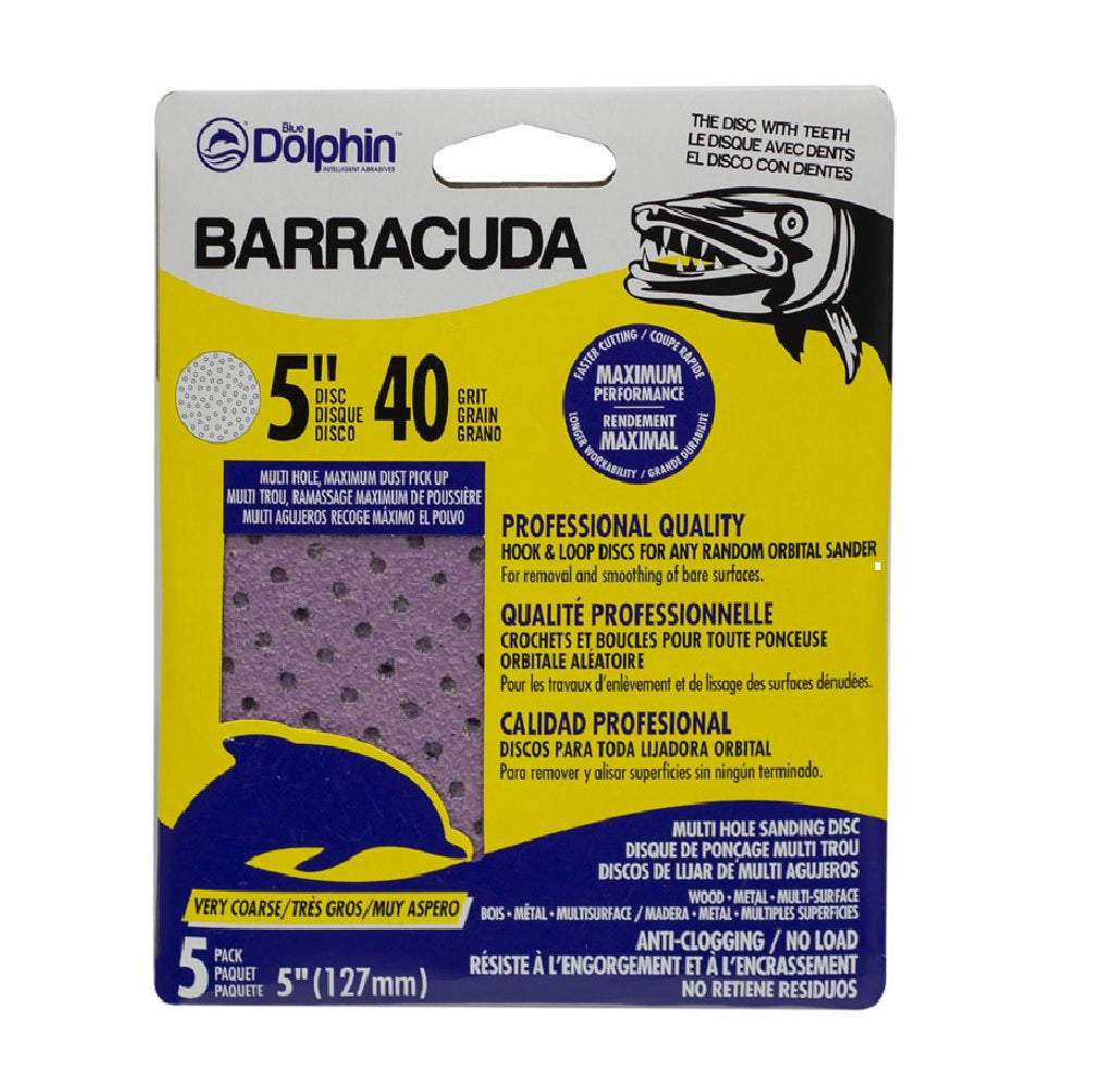 Blue Dolphin SP NL5M5 40 Barracuda Sanding Disc