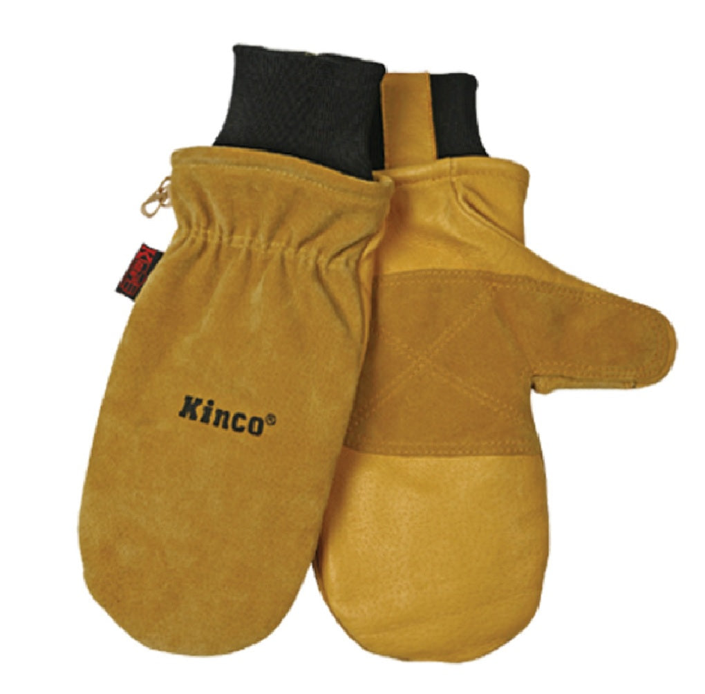 Kinco 901T-XL Thumb Patch Mittens, Pigskin Leather