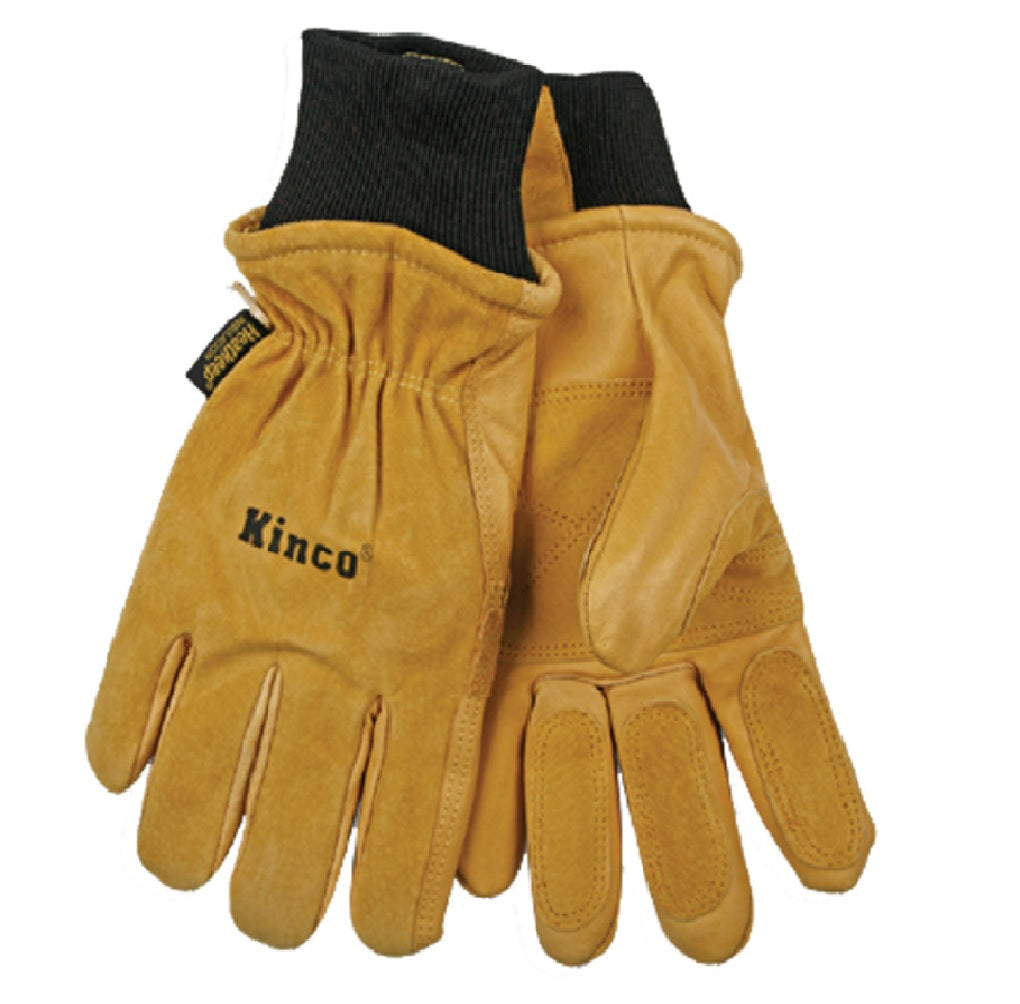 Kinco 901-M Knuckle Strap Protection Ski Gloves, Pigskin Leather
