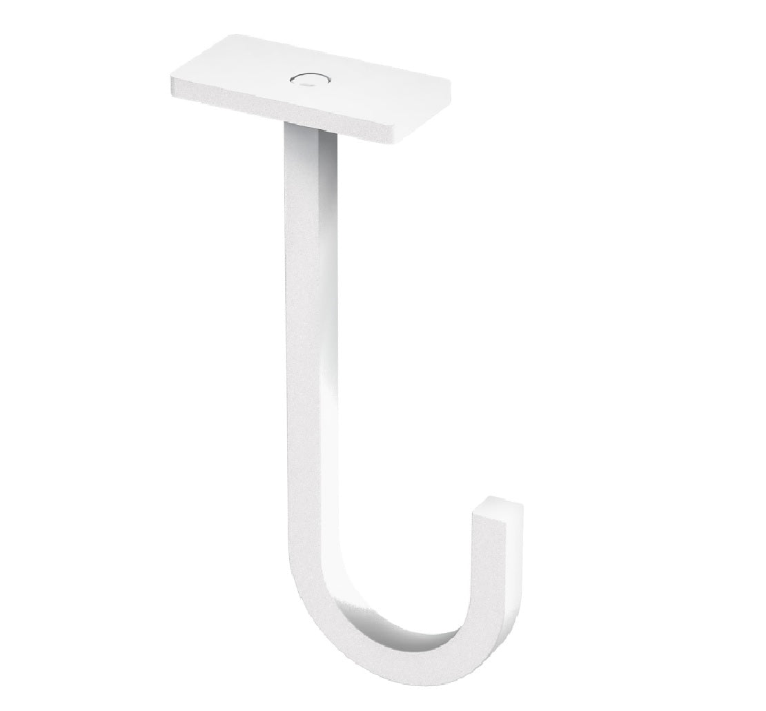 National Hardware N275-512 Extended Ceiling Hook, White