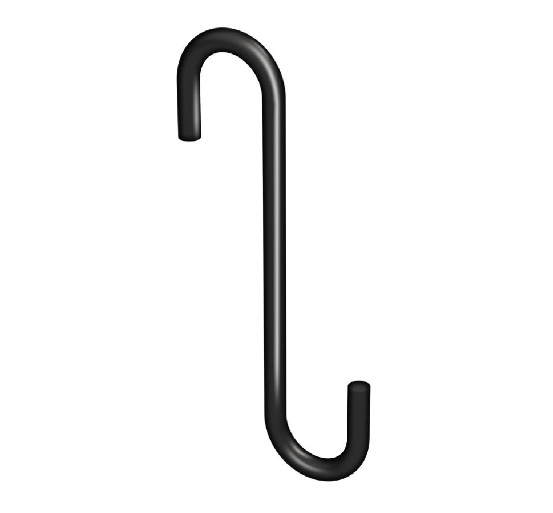 National Hardware N275-514 Modern S Hook Small, Black