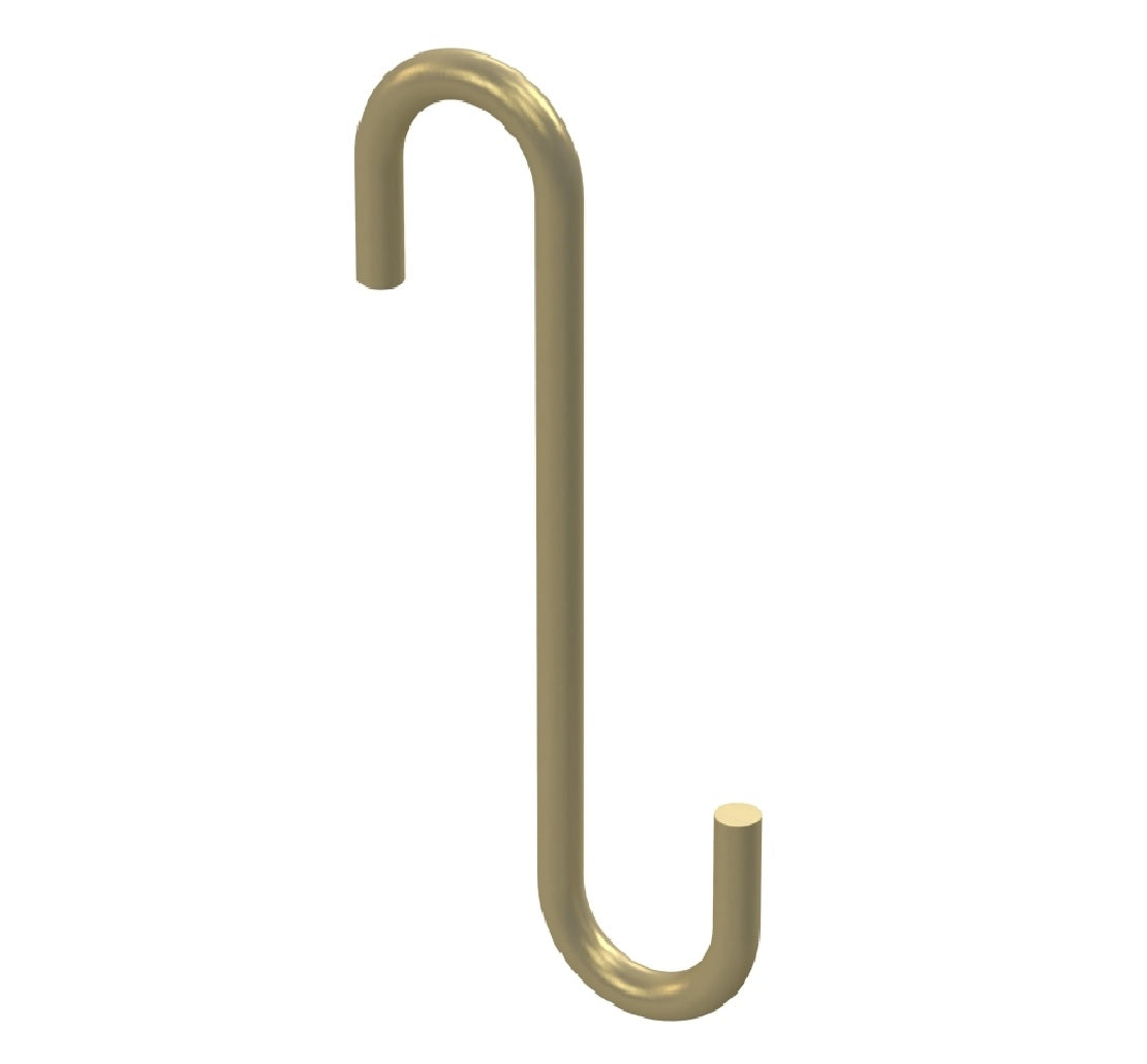 National Hardware N275-515 Modern S Hook Small, Brushed Gold