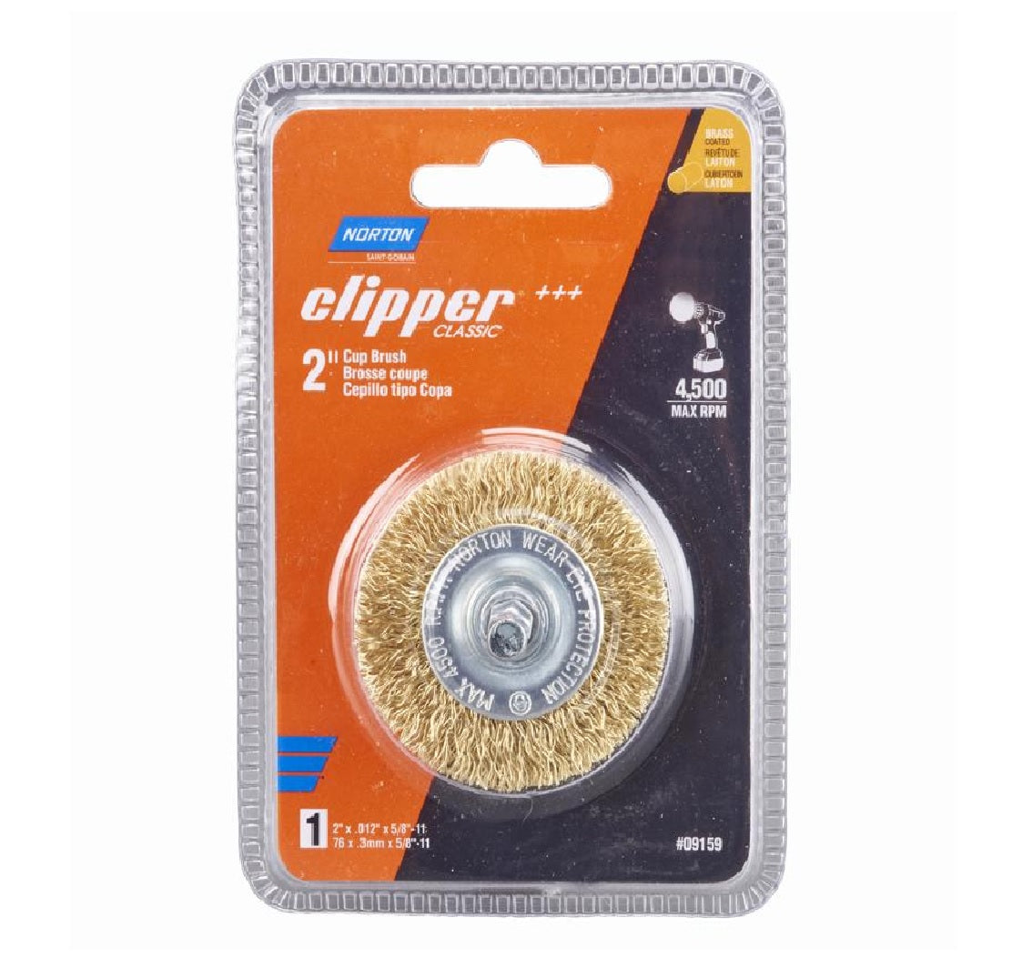 Norton 70184609159 Clipper Crimped Wire Cup Brush