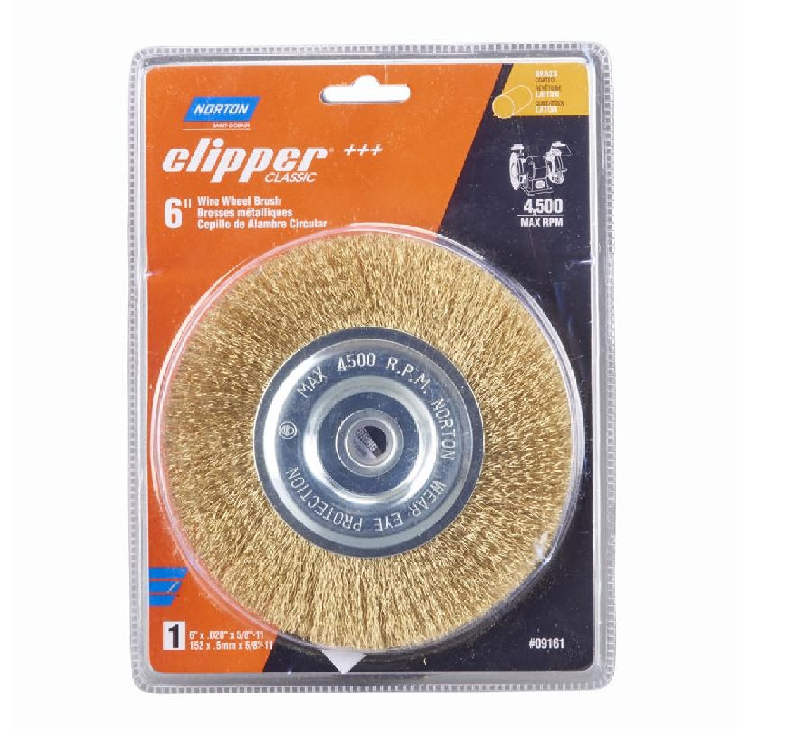 Norton 70184609161 Clipper Crimped Wire Wheel Brush