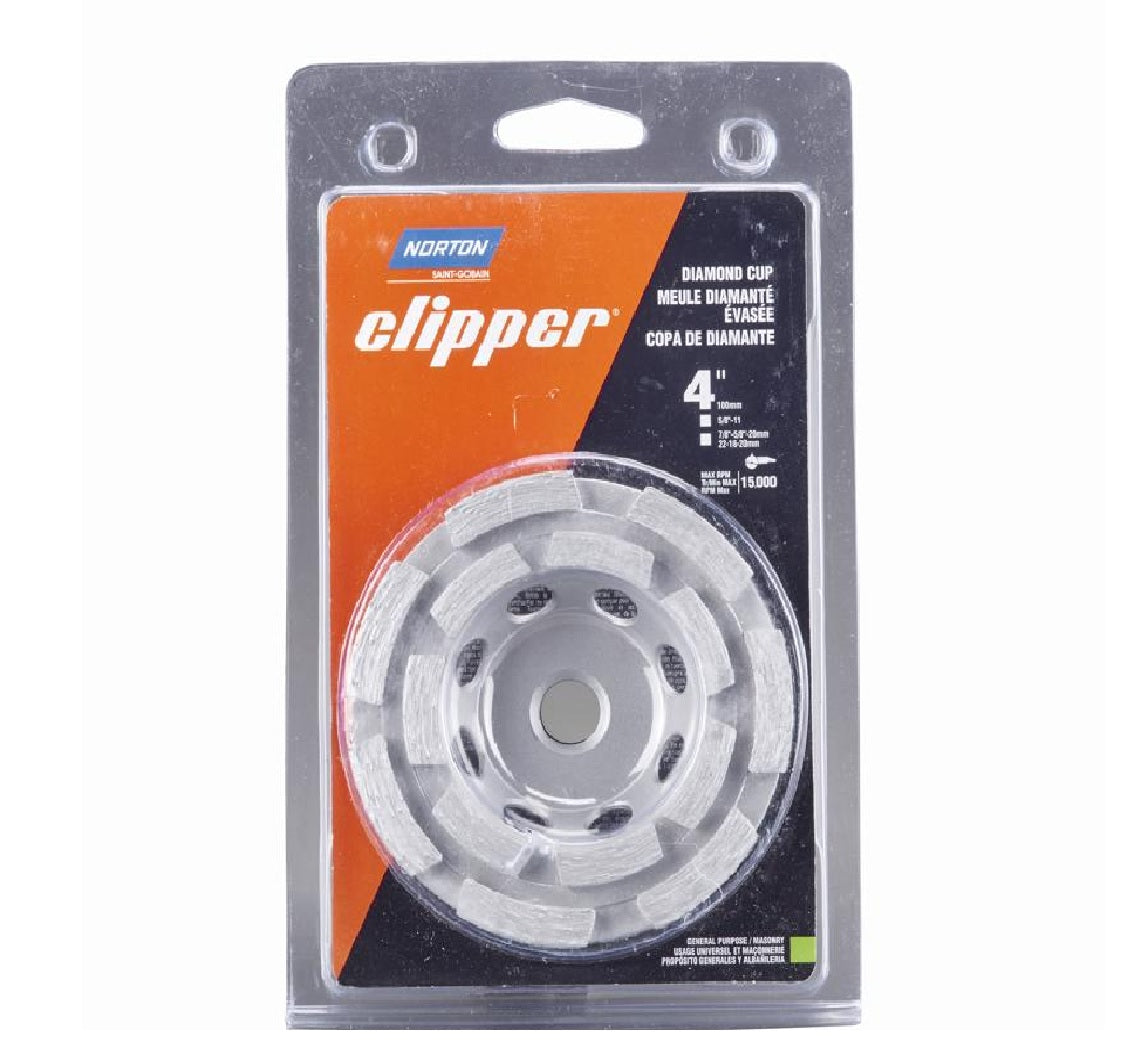 Norton 70184682586 Clipper Cup Wheel, Diamond