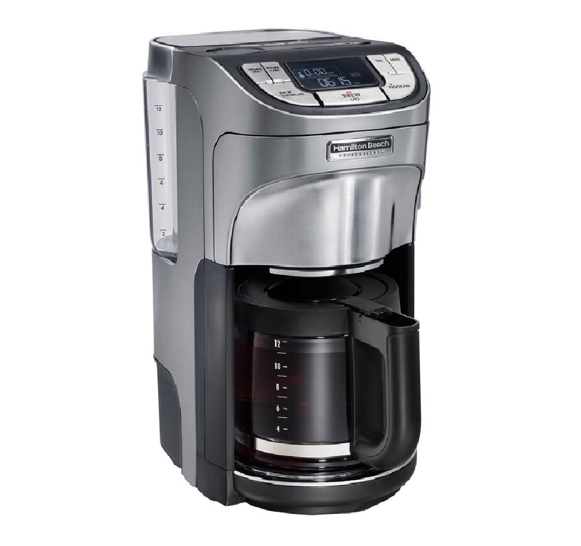 Hamilton Beach 49500 Coffee Maker, Black/Silver