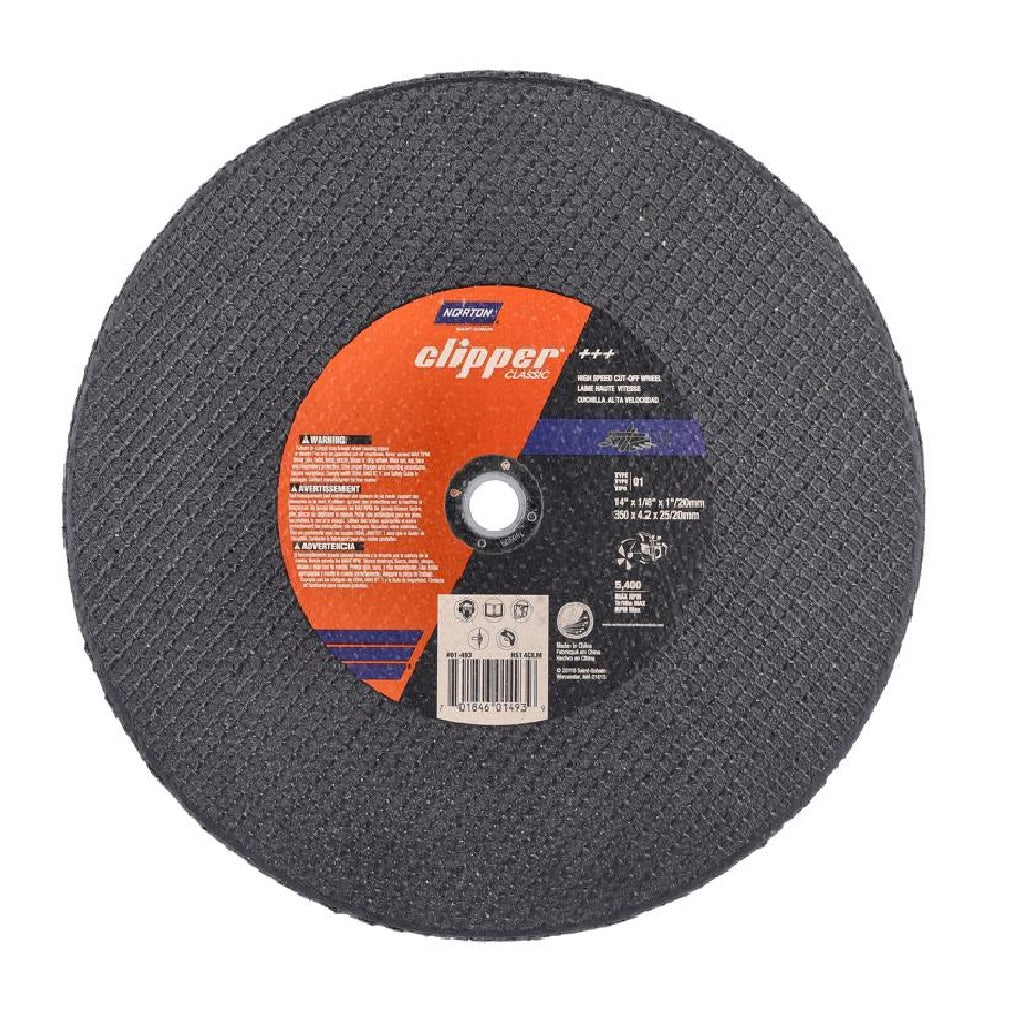 Norton 70184601493 Clipper Classic Cut-Off Wheel