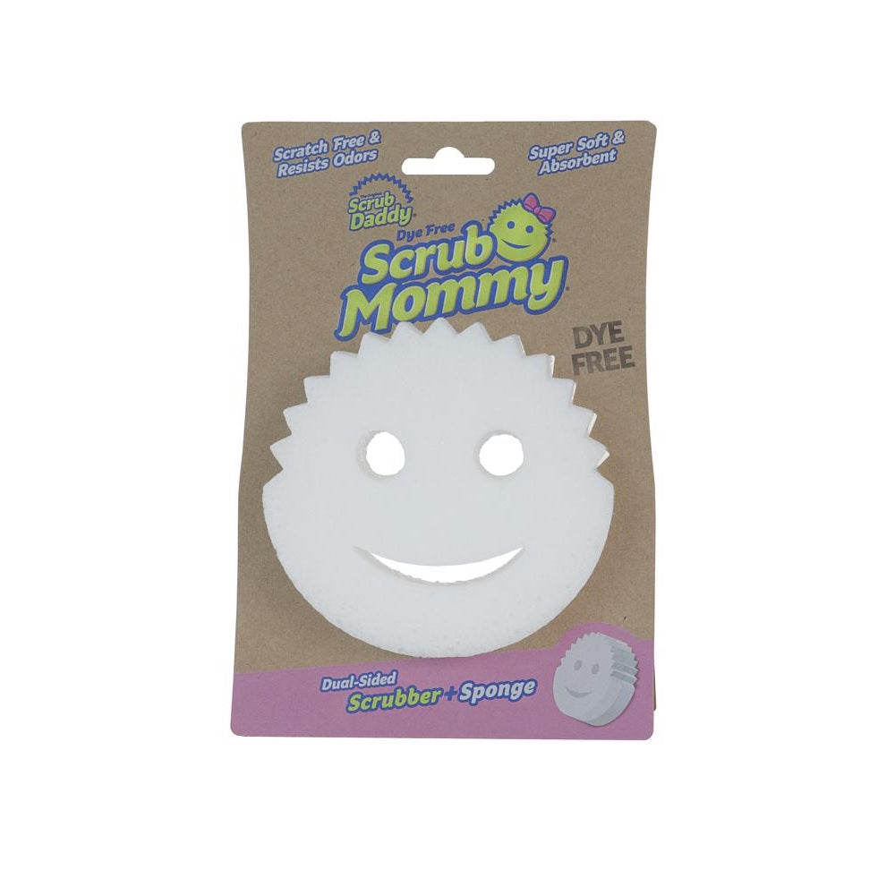 Scrub Daddy 50009010060EN02 Non-Scratch Scrubber Sponge, White