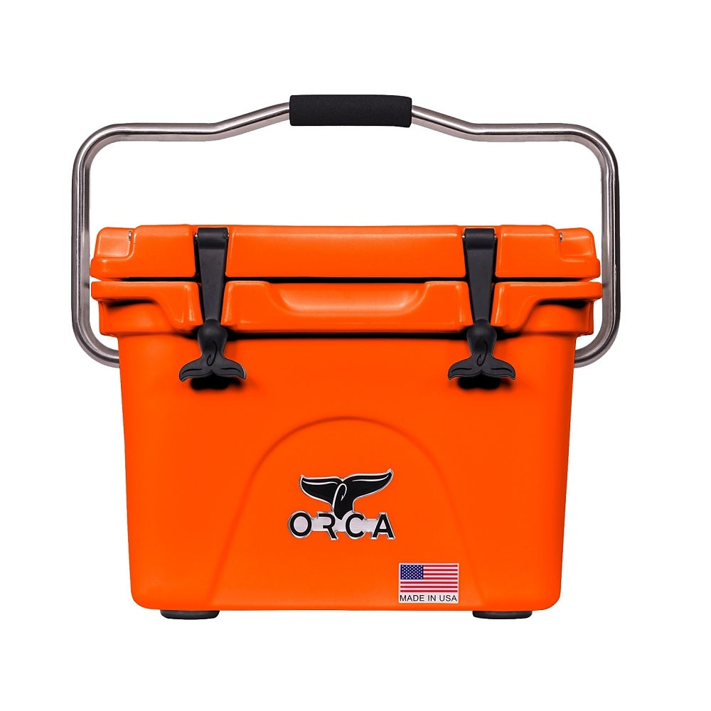ORCA ORCBZO020 Charcoal Cooler, Blaze Orange, 20 Quart