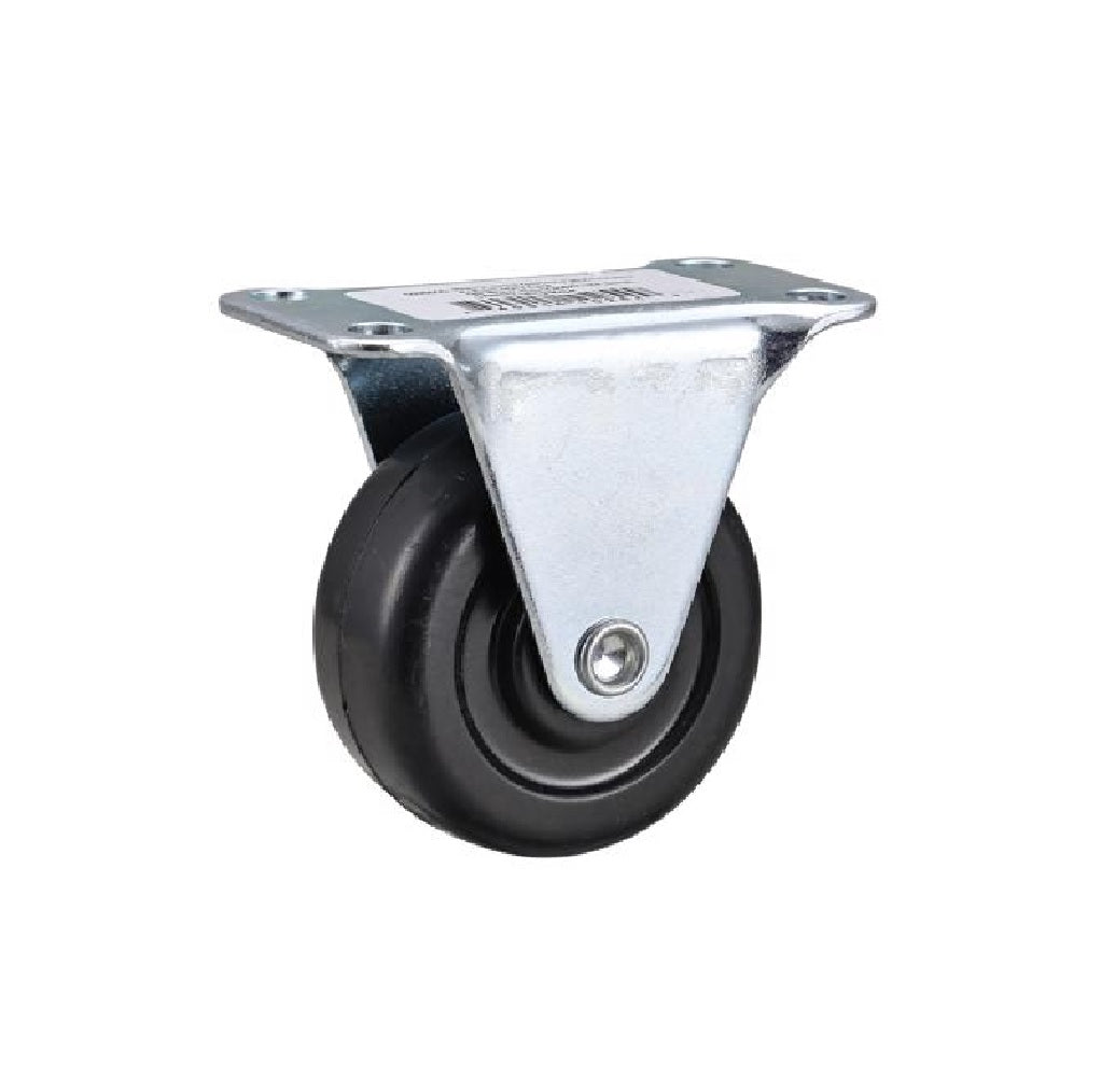 Projex 9481 Soft Rubber Caster, Black/Silver — LIfe and Home