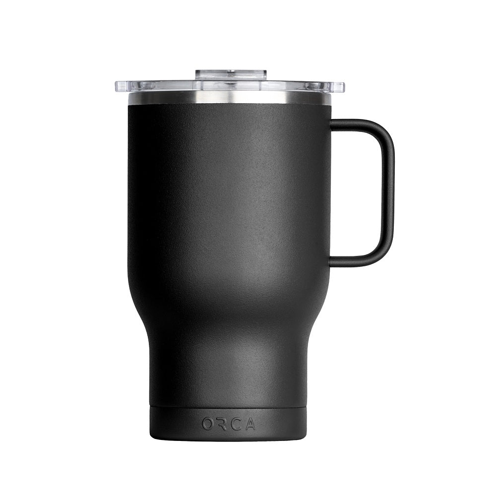 ORCA TR24BK Traveler Series Coffee Mug, Black