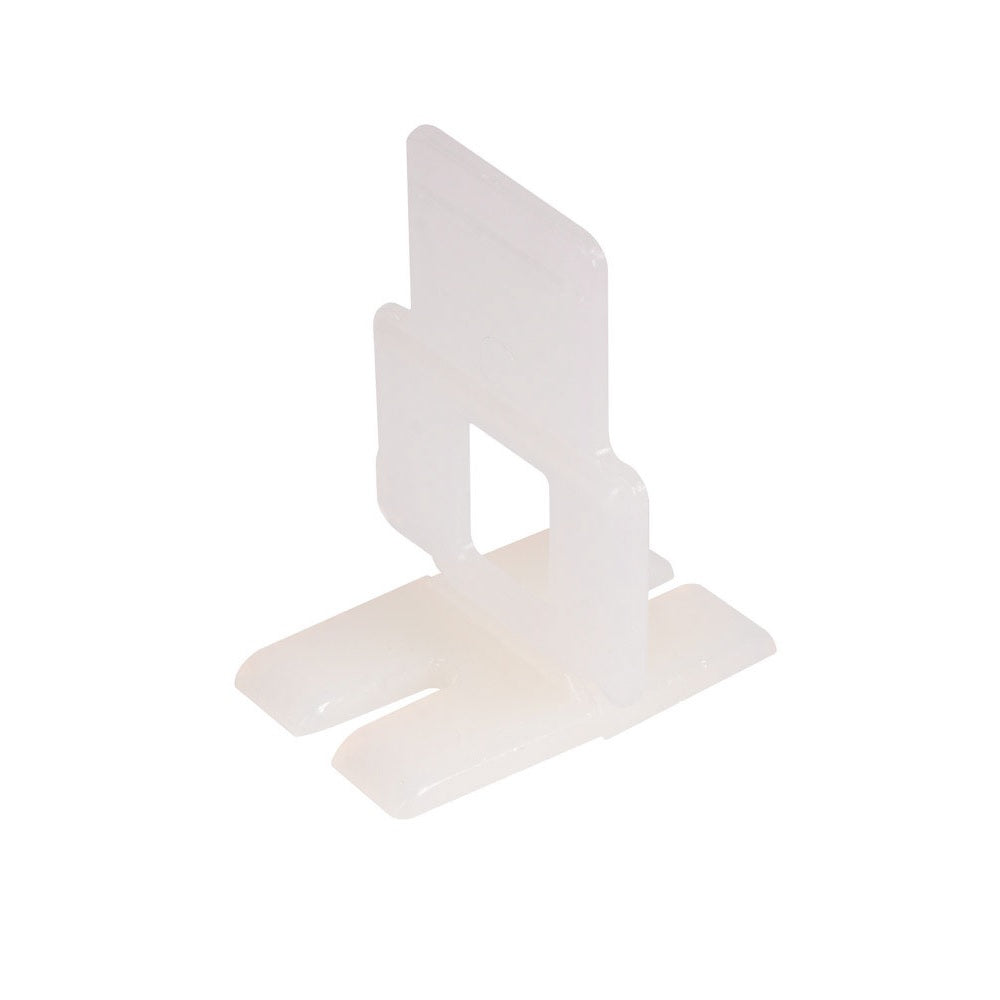 QEP 99730 Tile Spacer Clips, White, Plastic