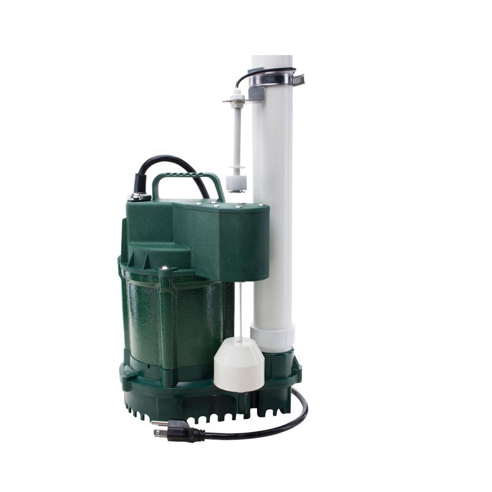 Zoeller 1099-0001 Submersible Sump Pump, Cast Iron