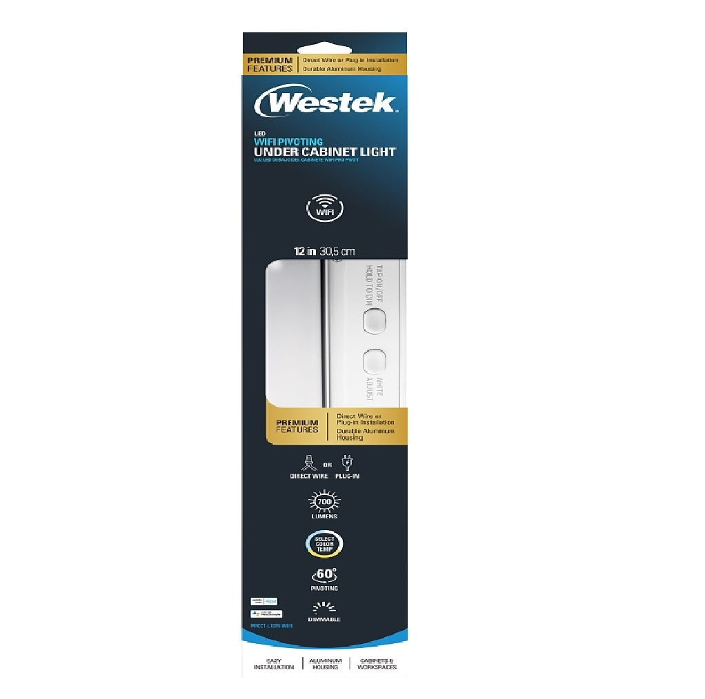 Westek Pro Pivot PPCCT-L12W-WIFI Wi-Fi Under Cabinet Strip Light