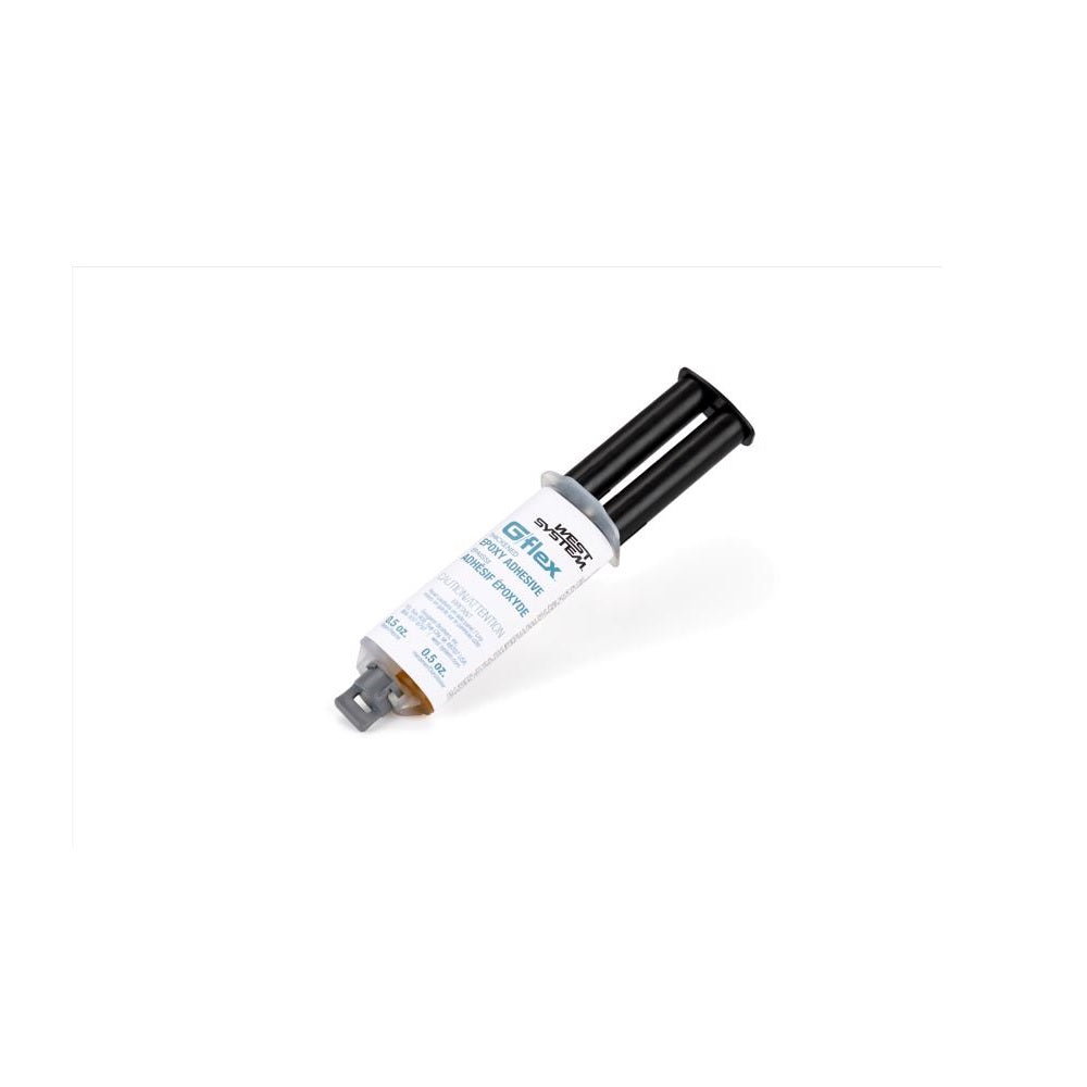 West System 6551 High Strength Epoxy Syringe, Black/White, 1 oz