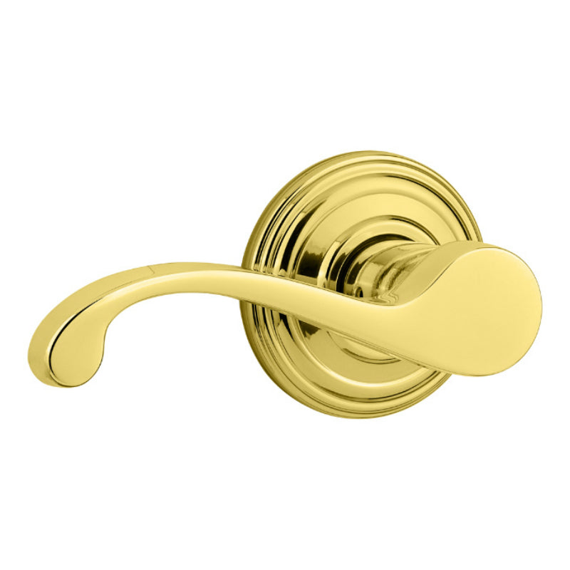 Kwikset 720CHL L03 Commonwealth Passage Lever,Polished Brass