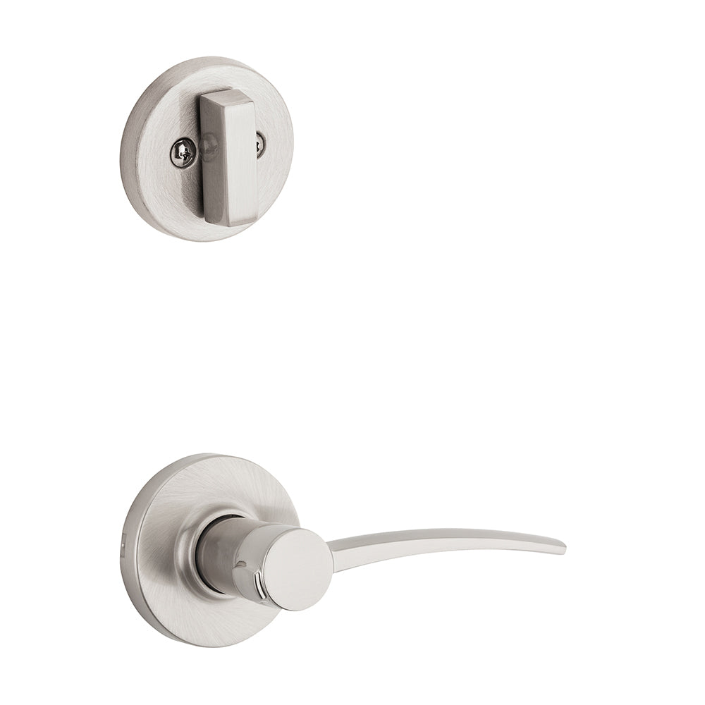 Kwikset 974KTL LH 15 Katara Left Hand Inside Trim, Satin Nickel