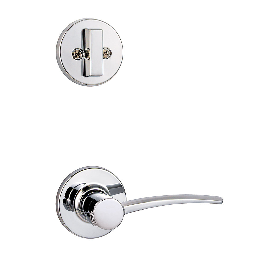 Kwikset 974KTL LH 26 Katara Left Hand Inside Trim, Polished Chrome