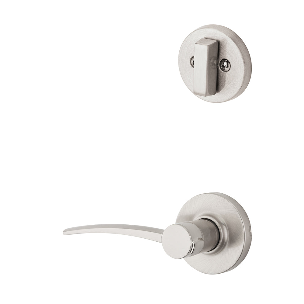 Kwikset 974KTL RH 15 Katara Right Hand Inside Trim, Satin Nickel
