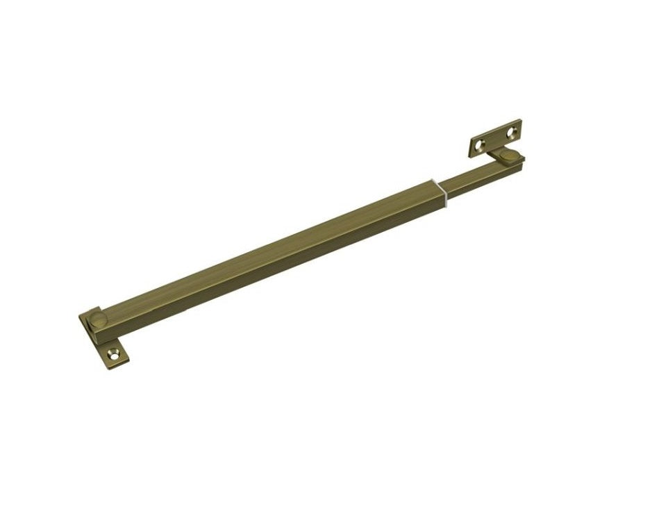 Deltana FCA12U5 Friction Casement Adjuster, Antique Brass, 12"