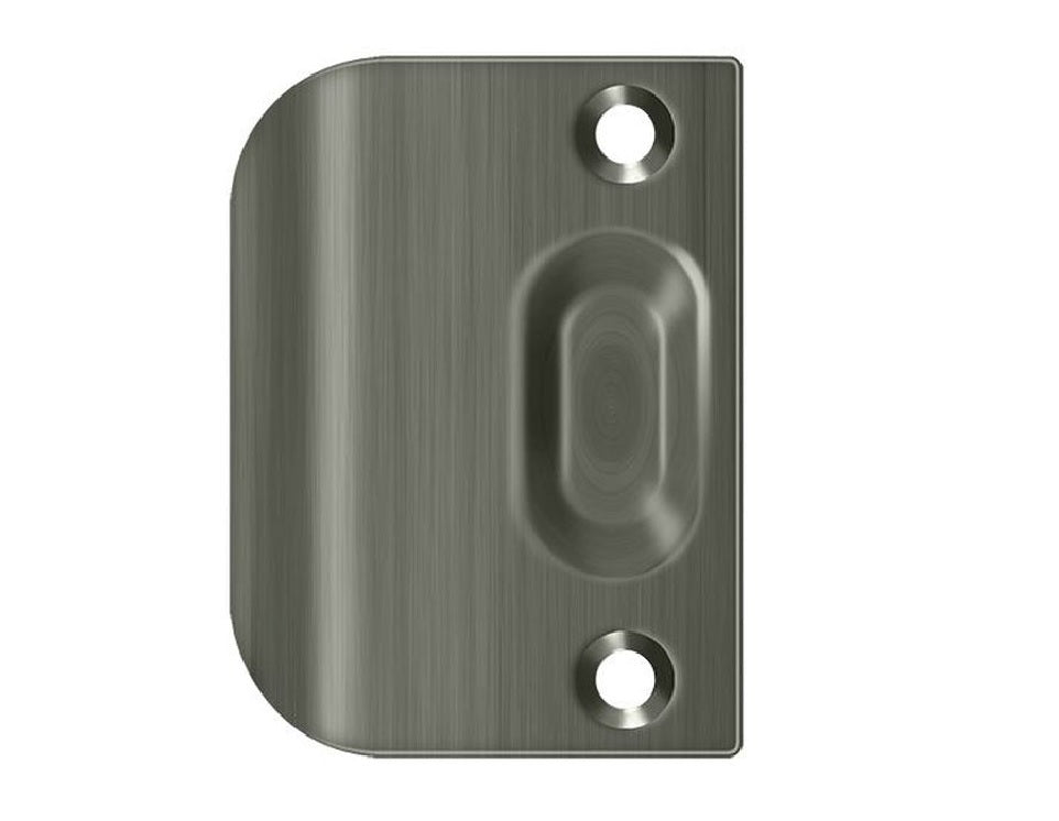 Deltana FLSP335U15A Full Lip Strike Plate, Antique Nickel