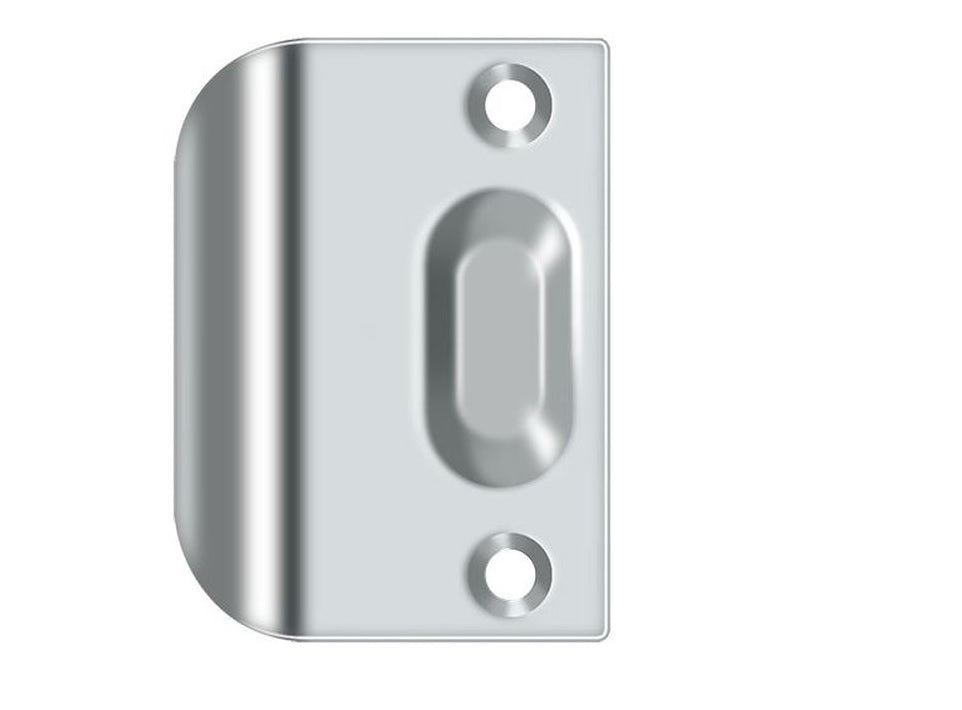 Deltana FLSP335U26 Full Lip Strike Plate, Bright Chrome