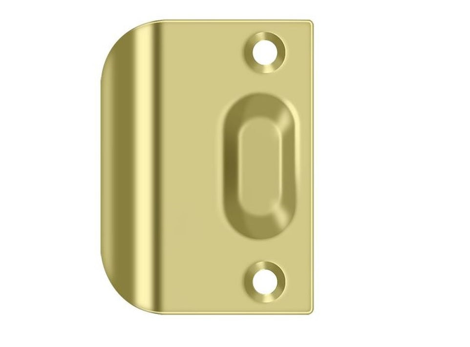 Deltana FLSP335U3 Full Lip Strike Plate, Bright Brass