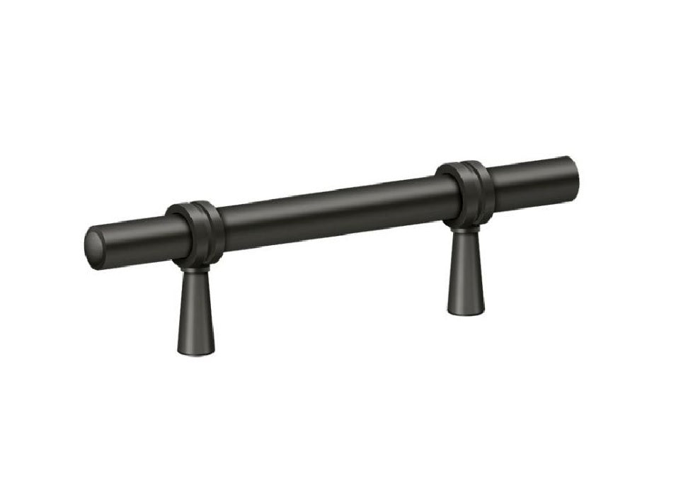 Deltana P310U10B Adjustable Pull, Oil Rubbed Bronze