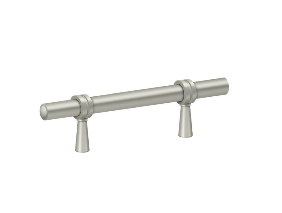 Deltana P310U15 Adjustable Pull, Satin Nickel