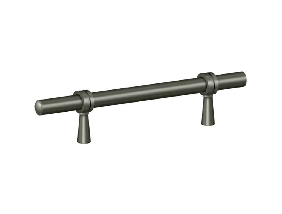 Deltana P311U15A Adjustable Pull, Antique Nickel