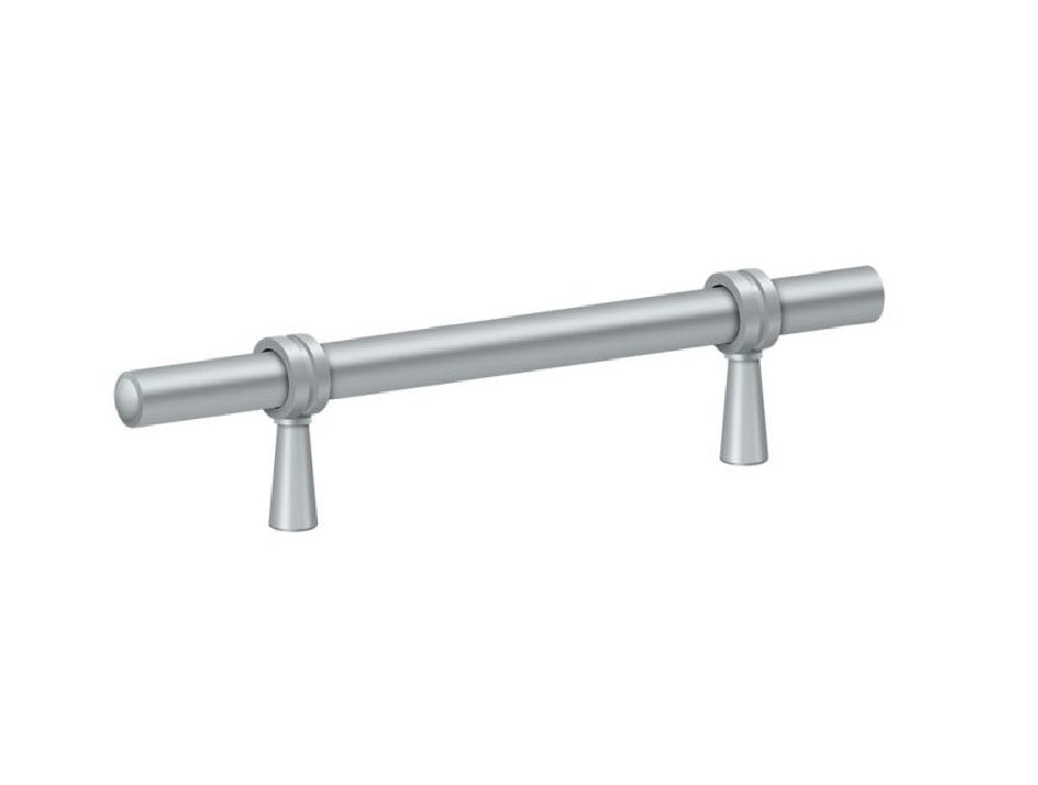 Deltana P311U26D Adjustable Pull, Satin Chrome