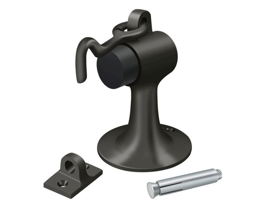Deltana DSF444U10B Cement Floor Mount Bumper, Oil Rubbed Bronze
