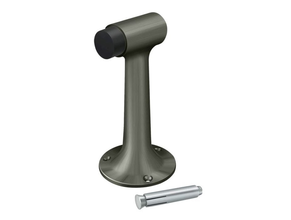 Deltana DSF600U15A Floor Mount Bumper, Antique Nickel, 6"