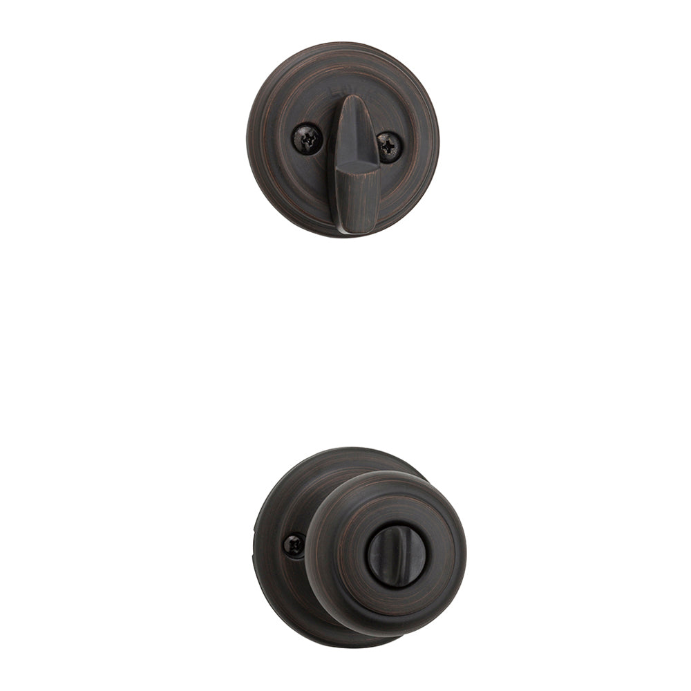 Kwikset 978CV 11P Cove Inside Trim Knob, Venetian Bronze