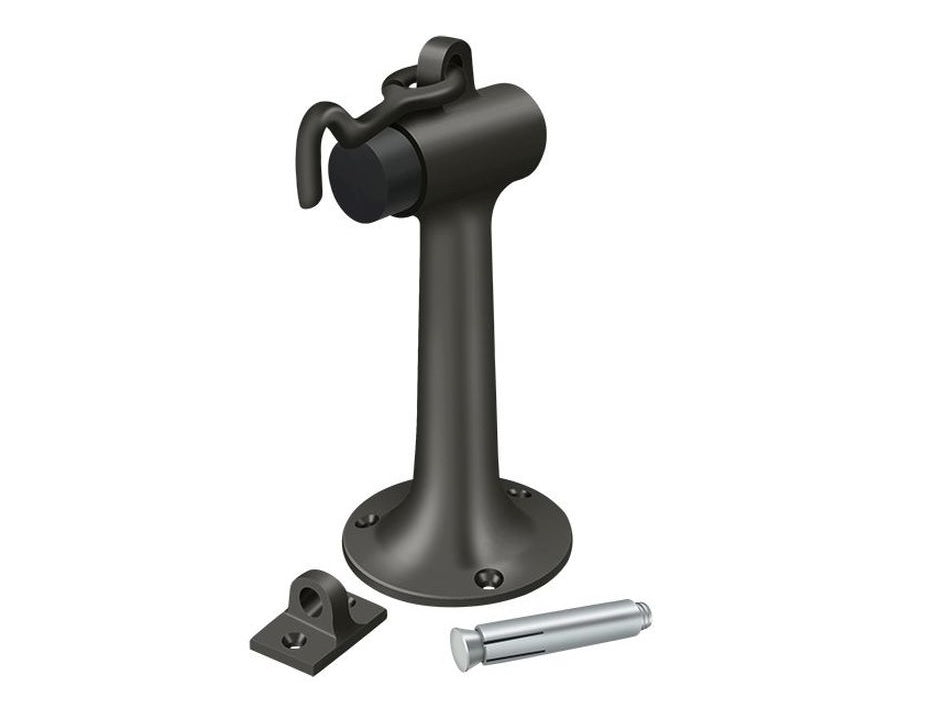 Deltana DSF630U10B Floor Mount Bumper, Oil Rubbed Bronze, 6"
